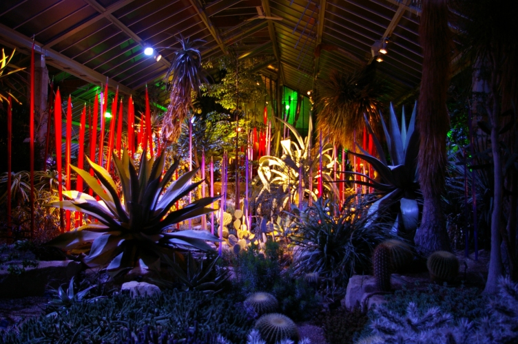 inside the conservatory